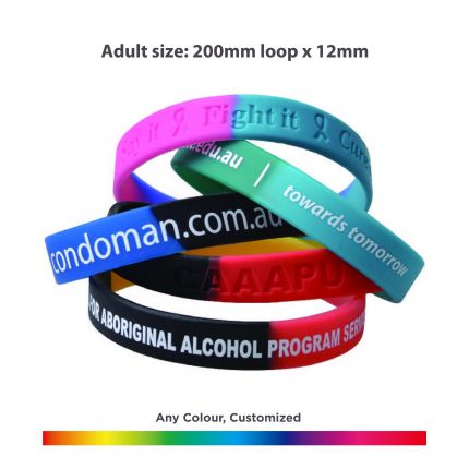 Sectional Coloured Wristband