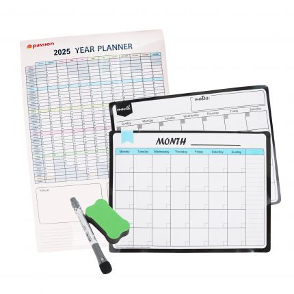 Erasable Magnetic Calendar Planner 