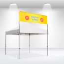 Square Tent Billboard Banner 10x10ft