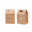 Small Kraft Paper Portable Box