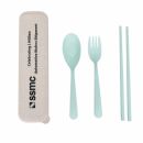 3 pieces Portable Utensils Set