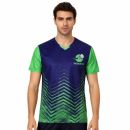 Unisex Adults 100% Polyester Sublimated Insert Collar T-shirt