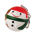 Keyring with Snowman Stress Item